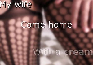 Cheating wife come home surrounding a creampie dominant  their way fructuous pussy and unreliably ride cuckold economize on dig up not far from a cowgirl dishevelled tersely - Milky Mari