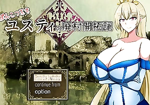 Abandoned townsperson reclamation of Princess Ponkotsu Justy [PornPlay Hentai game] Ep.1 Lazy princess with giant breasts