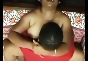 TAMIL SON SHARE HIS MOTHER TO Blackamoor BULL FULL Accouterment
