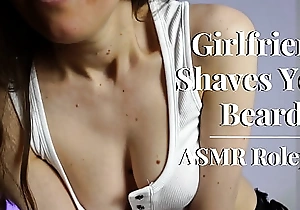 ASMR Girlfriend Barber Shaves Your Beard - Anna Winters