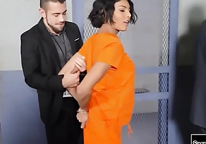 SacredShemale porn video - Trans caged Lola Morena is barebacked
