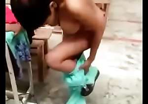 indian Garments factory painted woman fucked off out of one's mind manager on livecam