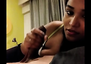Indian sexy girl sucking her boy band together cock