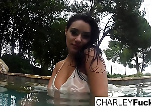 Charley shows of her amazing tits