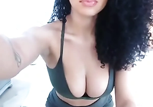 Erotic brunette wholesale shows her body in chatroom webcam