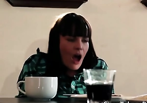 Lesbian amateur toddler eats pussy for breakfast