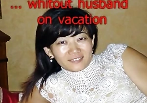 Lustful chinese wife from germany broadly be useful to hubby on vacation