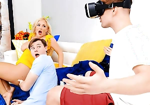 Pumped Be useful to VR!!! Video With Savannah Bond , Anthony Excavation out - Brazzers