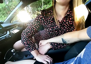 A Whore From Tinder Fucks In The Car. With Conversations